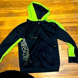 Green Spider Hoodie Youth
